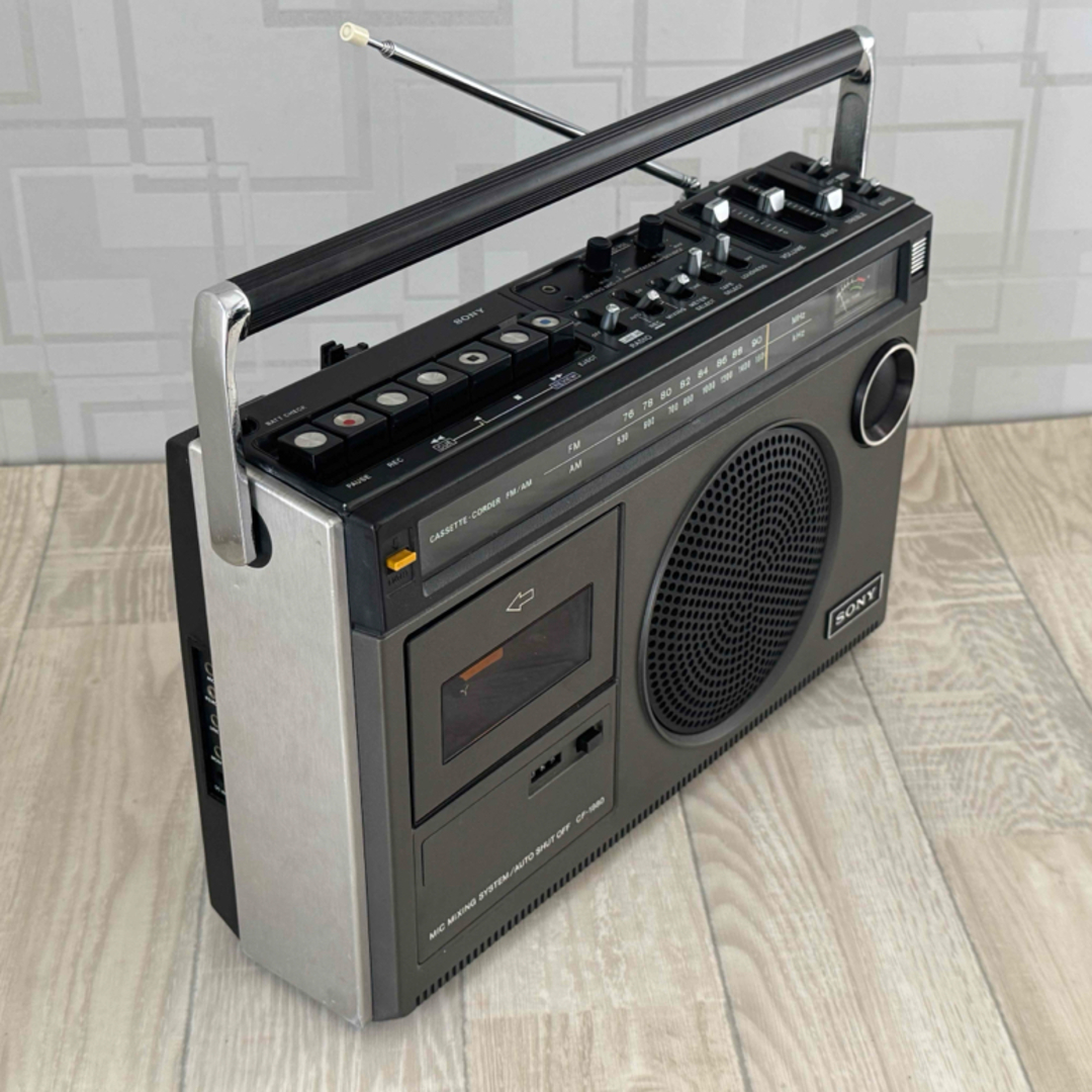 SONY - [動作品]SONY ラジカセCF-1980 ラジオ レトロ 昭和名機の通販