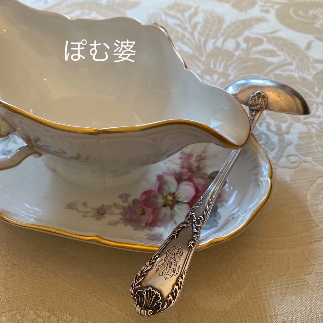 フランス／ピュイフォルカ】純銀／レードル「ポンパドール」 【公式通販】