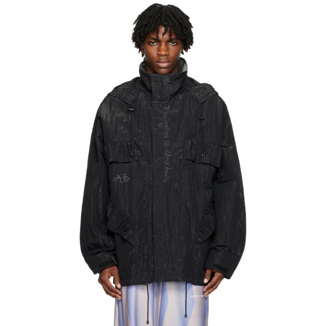 Acne Studios - ACNE STUDIOUS ナイロンジャケット エンブロイダリーの