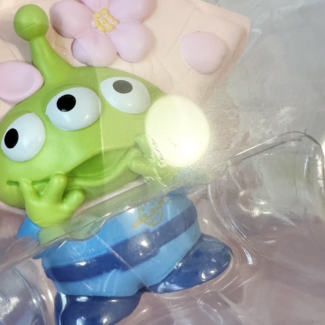 エイリアン　リトルグリーンメン　桜　マスコット リトル・グリーン・メン／エイリアン マスコット 着物 Sakura（税込