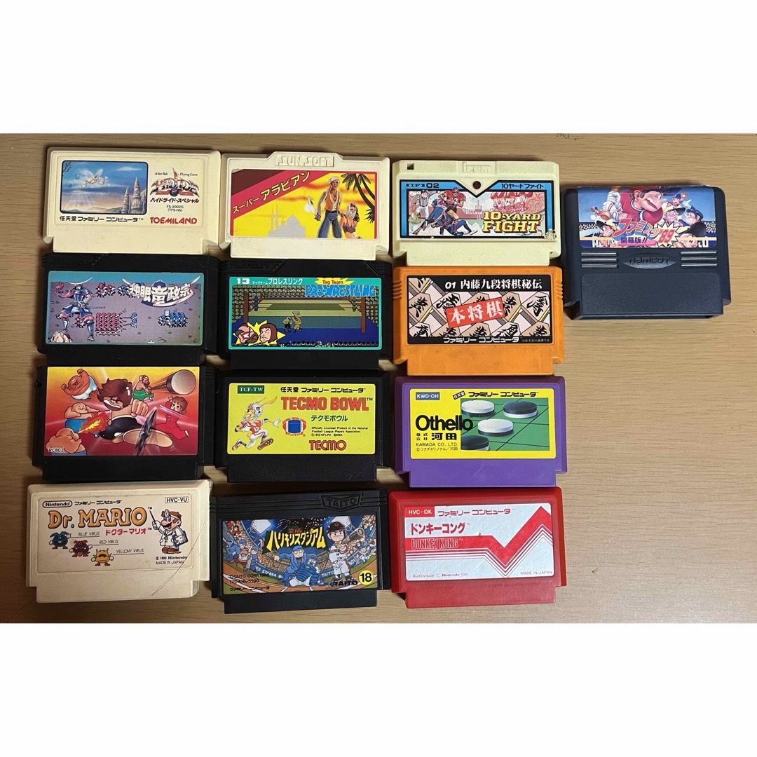 ファミリーコンピュータ - ファミコンソフト 64本セット レトロゲーム