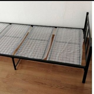 ニトリ - シングルパイプベッド(バジーナFV2 BK）の通販 by ショップ