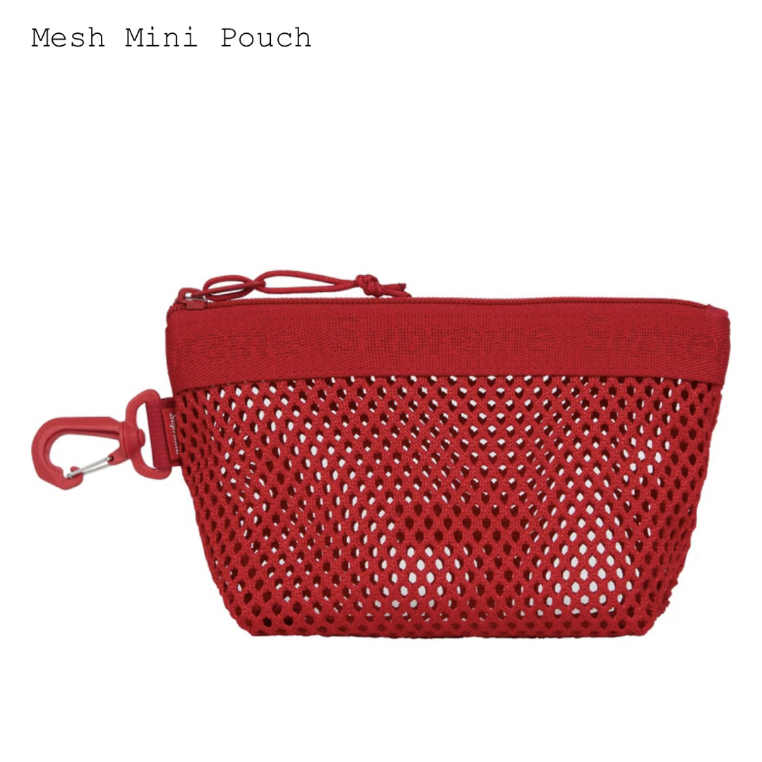 Supreme Mesh Mini Pouchの通販 by にろ's shop｜ラクマ