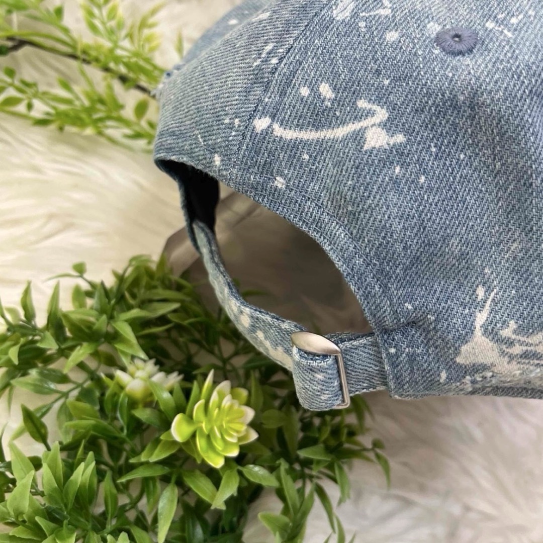 NEW ERA - 新品 NEWERA LA ニューエラ ダメージ デニム キャップ