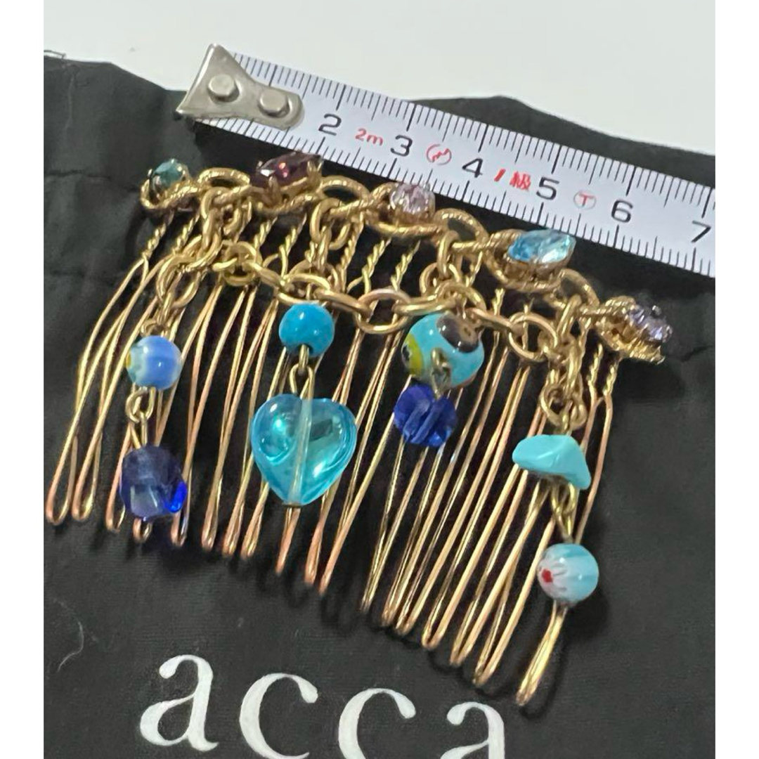 acca - ACCA アッカ ヴィンテージ ヘアコーム ビジュー ベネチアン