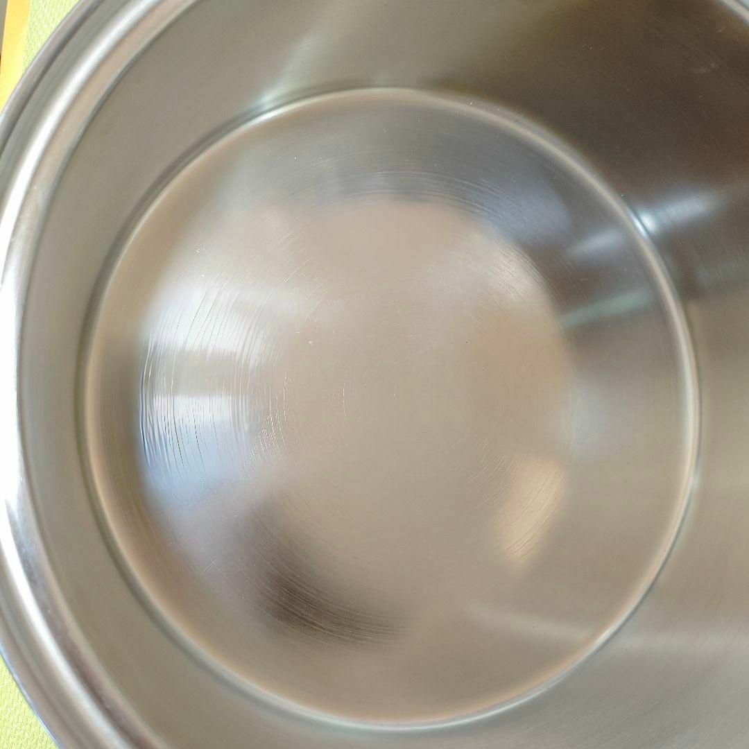 寸胴型 ガス仕様 美品 ロイヤルクイーン 6コート 6QT鍋 蓋付き@