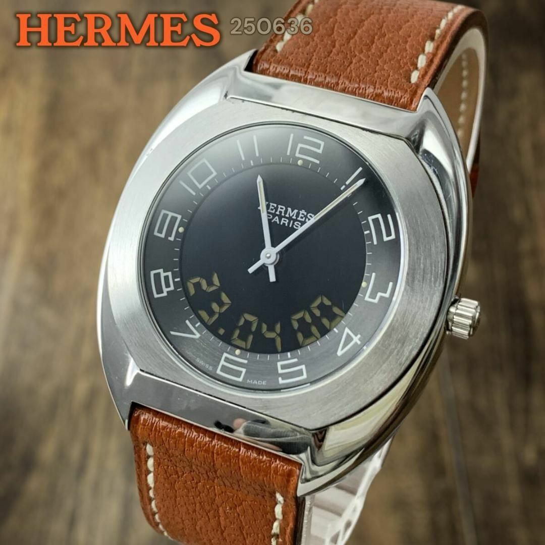 HERMES - 極美品 純正ベルト HERMES/エルメス エスパス メンズ腕時計
