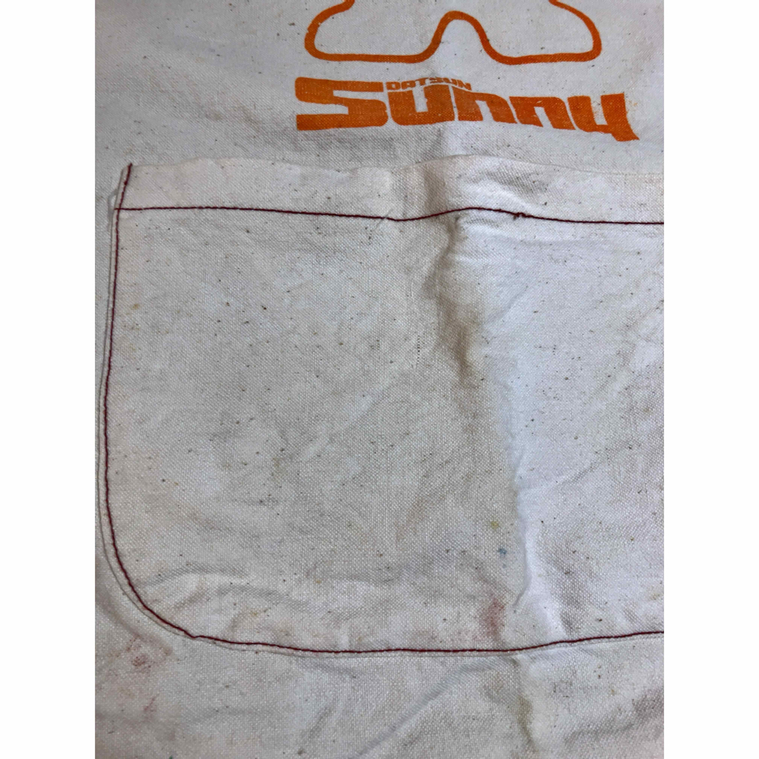 1294）【DATSUN SUNNY】1966年サニーちゃんエプロン／中古汚れ有の通販