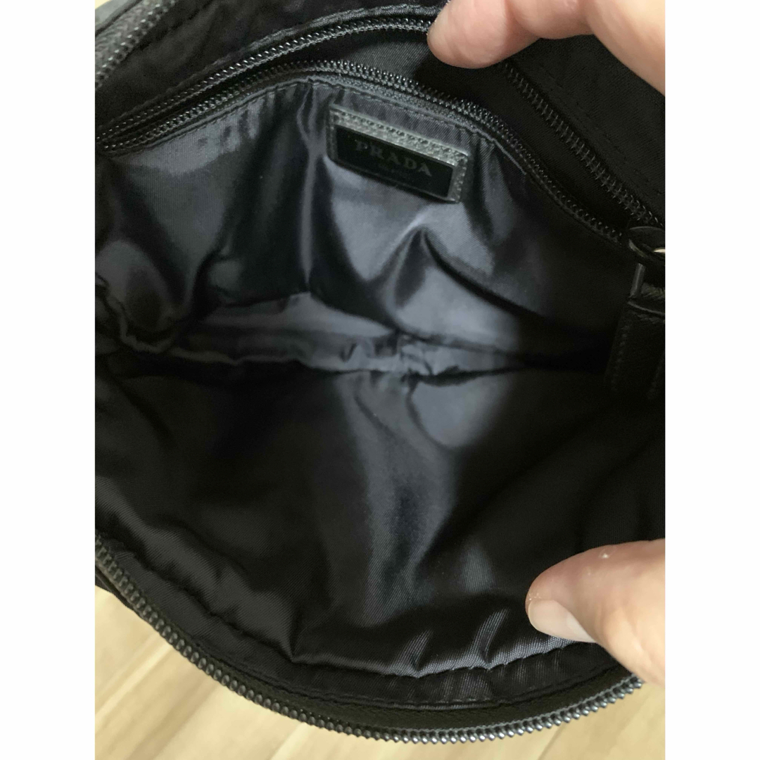 PRADA - 美品✨ PRADA ボディバッグ ウエストバッグ ナイロン 三角ロゴ