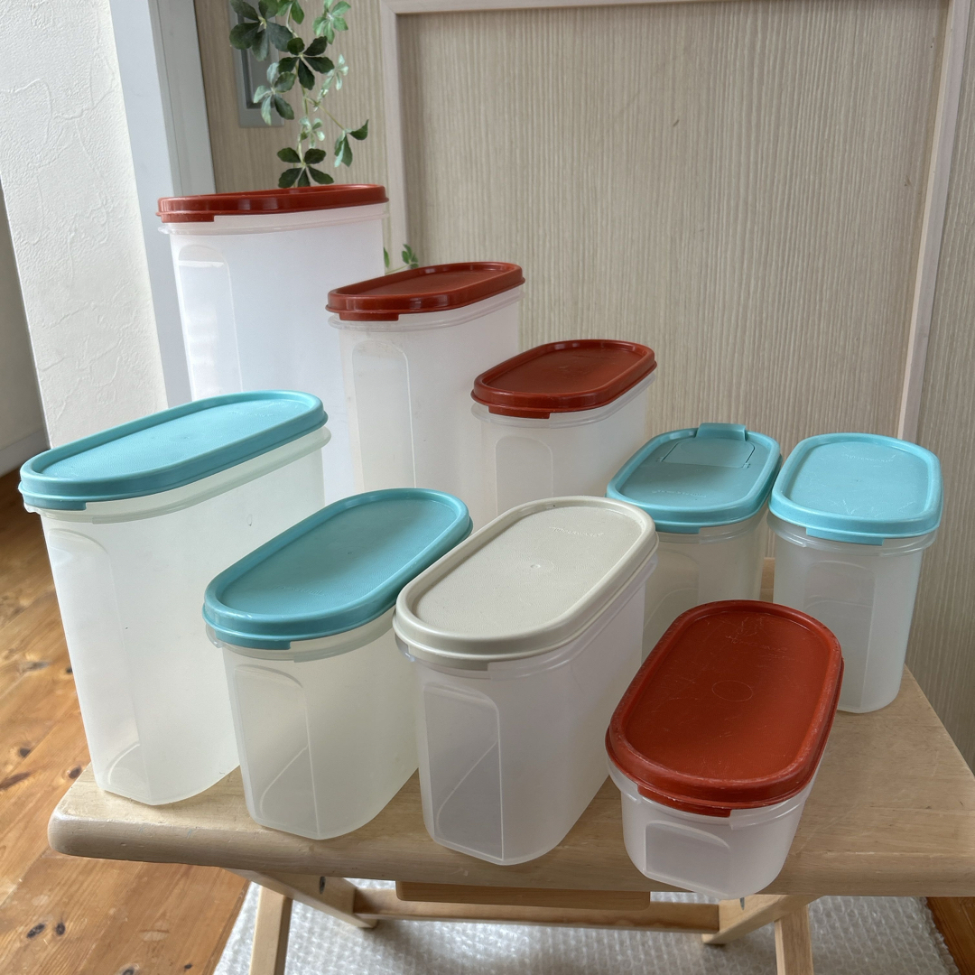 TupperwareBrands - 【まとめて9個】タッパーウェア Tupperware MM楕円