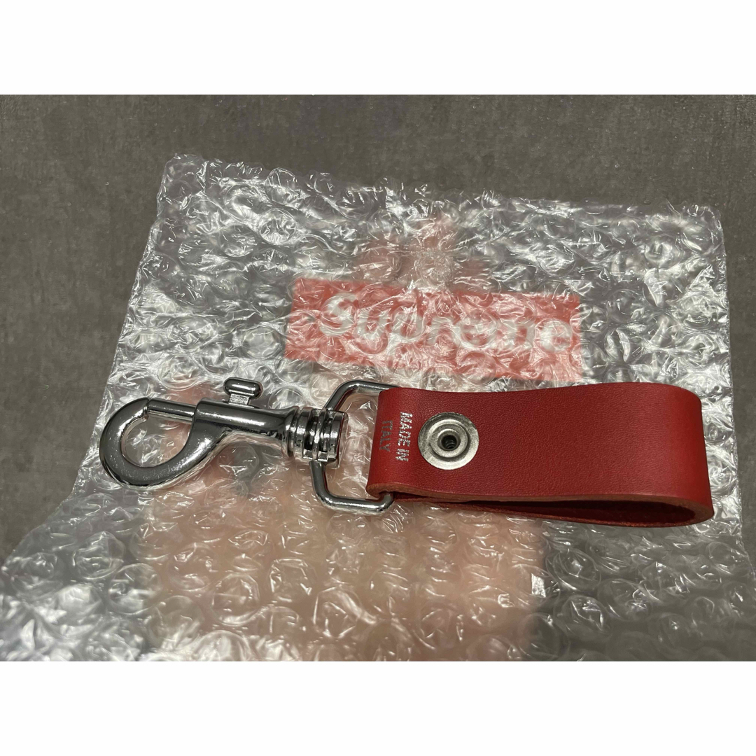 Supreme - Supreme Leather Key Loop Red シュプリームの通販 by