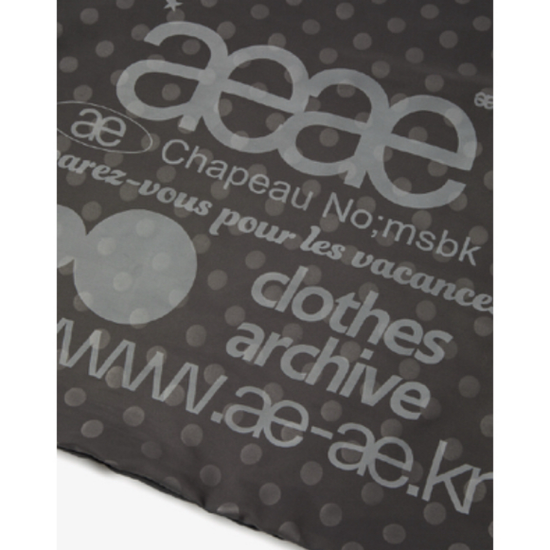 ☆新品☆ aeae ナップサック ドット グレー 韓国限定 ♡正規品♡の通販
