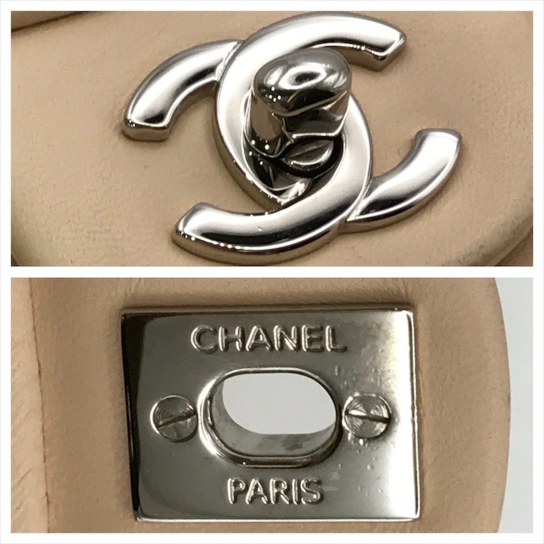 CHANEL - 美品 CHANEL シャネル ココマーク マトラッセ ラムスキン