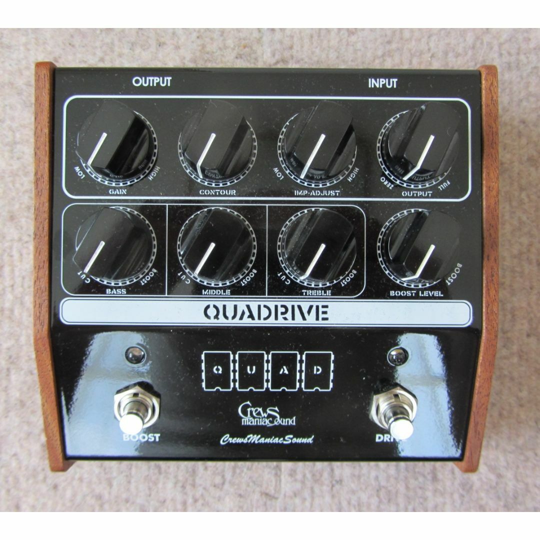 クルーズ crews QUAD DRIVE ギターエフェクター クルーズ crews QUAD