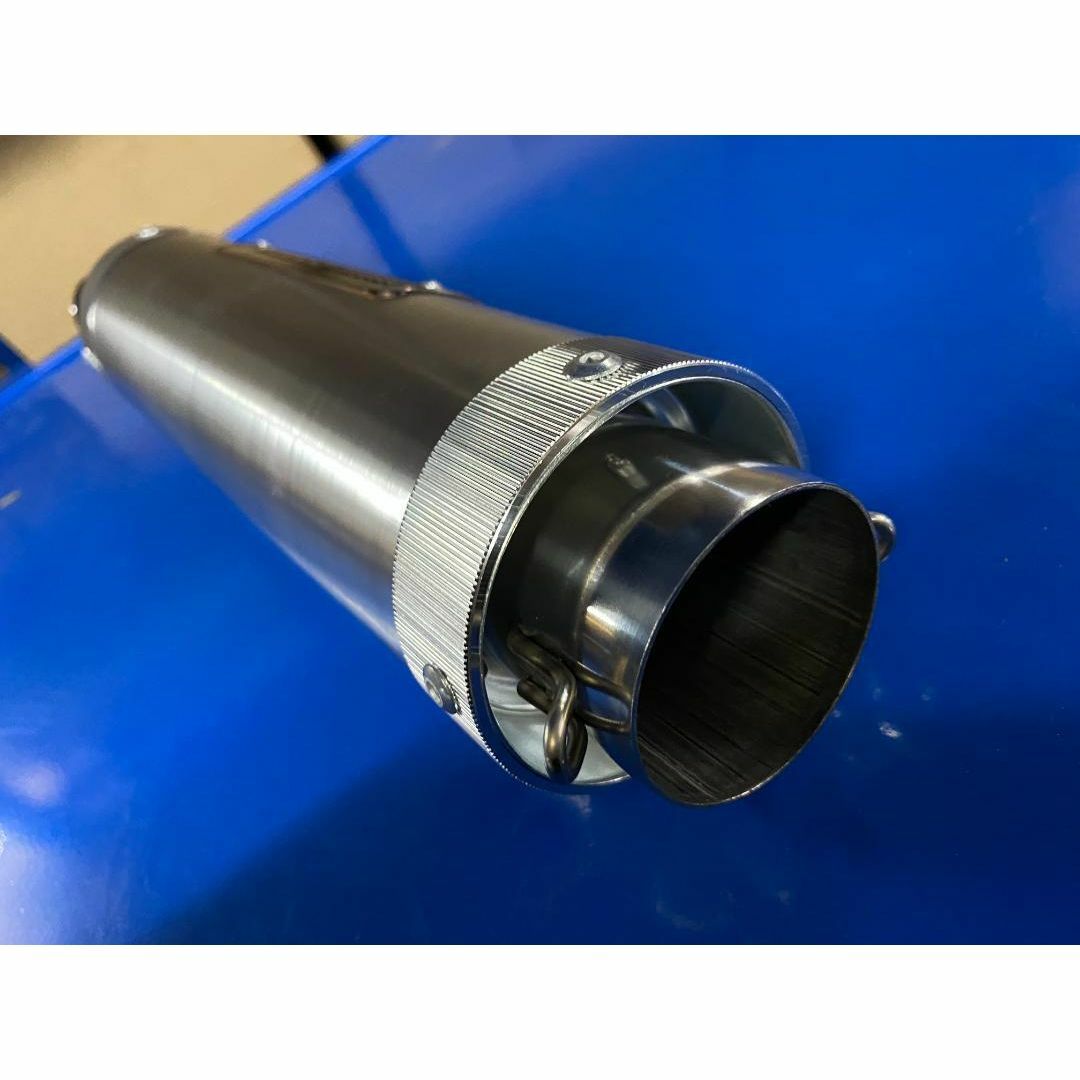 サイレンサー 50.8π用 銀 メッキ ロゴ有BJ/汎用 BEET キジマJ