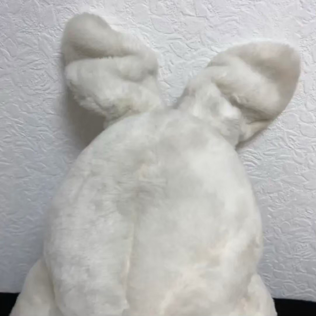 昭和レトロ【セキグチ】オルゴール 首振り うさぎ ぬいぐるみ ロッキン