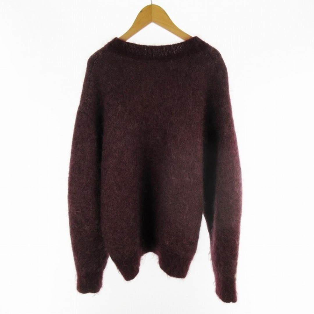 トップス NKNIT 22AW-016 wave pattern mohair KNIT nknit wave