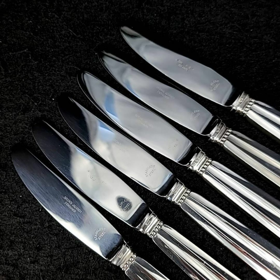 ジョージ・ジェンセン Acorn テーブルナイフ6本箱あり