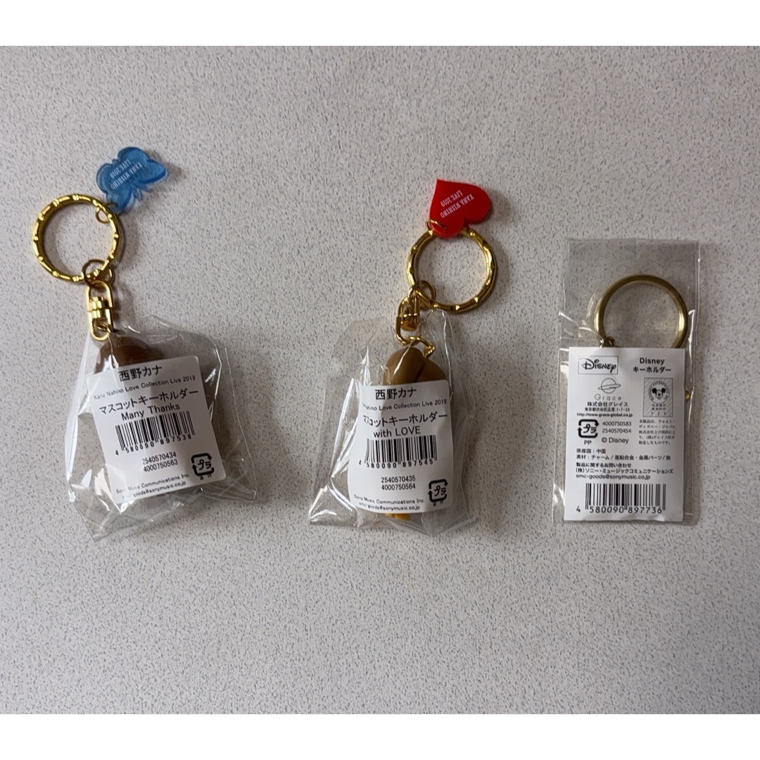 西野カナ ラブコレ マスコットキーホルダーセットの通販 by ヒロキ's