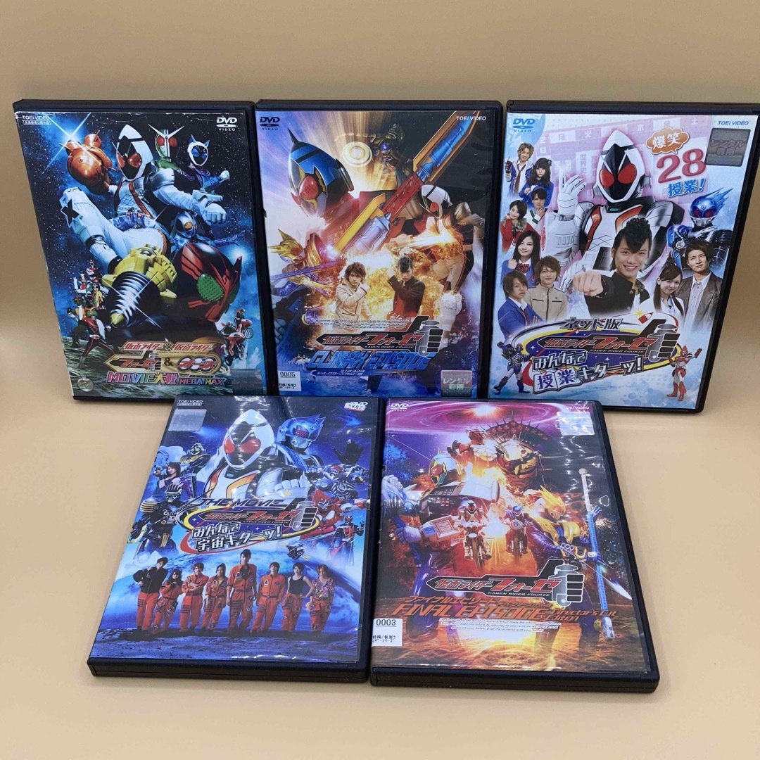 仮面ライダーフォーゼ DVD 全12巻＋5巻(劇場版など)の通販 by s shop