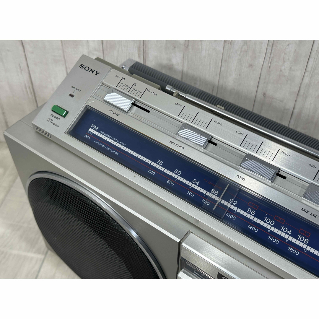 SONY - 【希少・動作品】SONY CFS-77 ラジカセ 名機 ビンテージ ラジオ