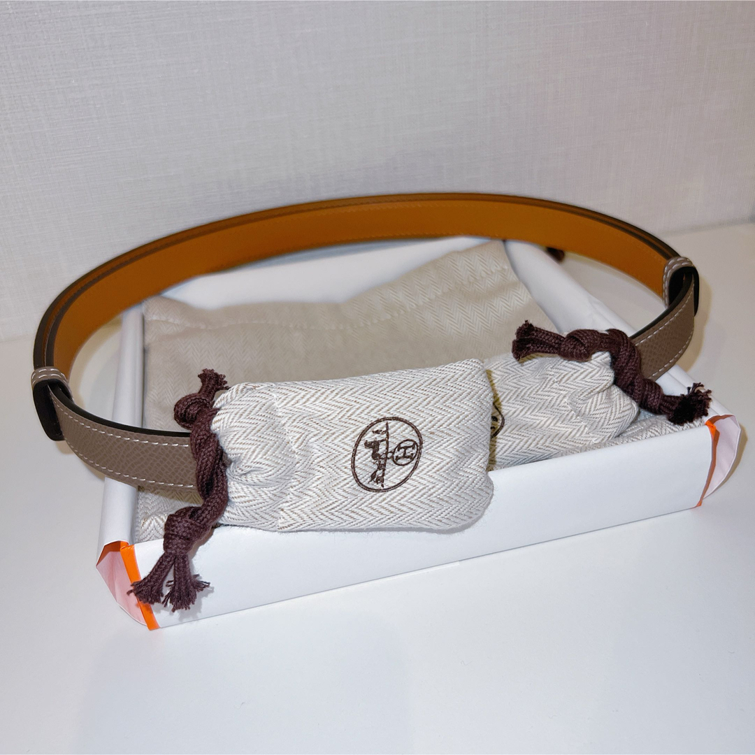 HERMES - 【新品・未使用品】エルメス ケリーベルト エトゥープ ベルト