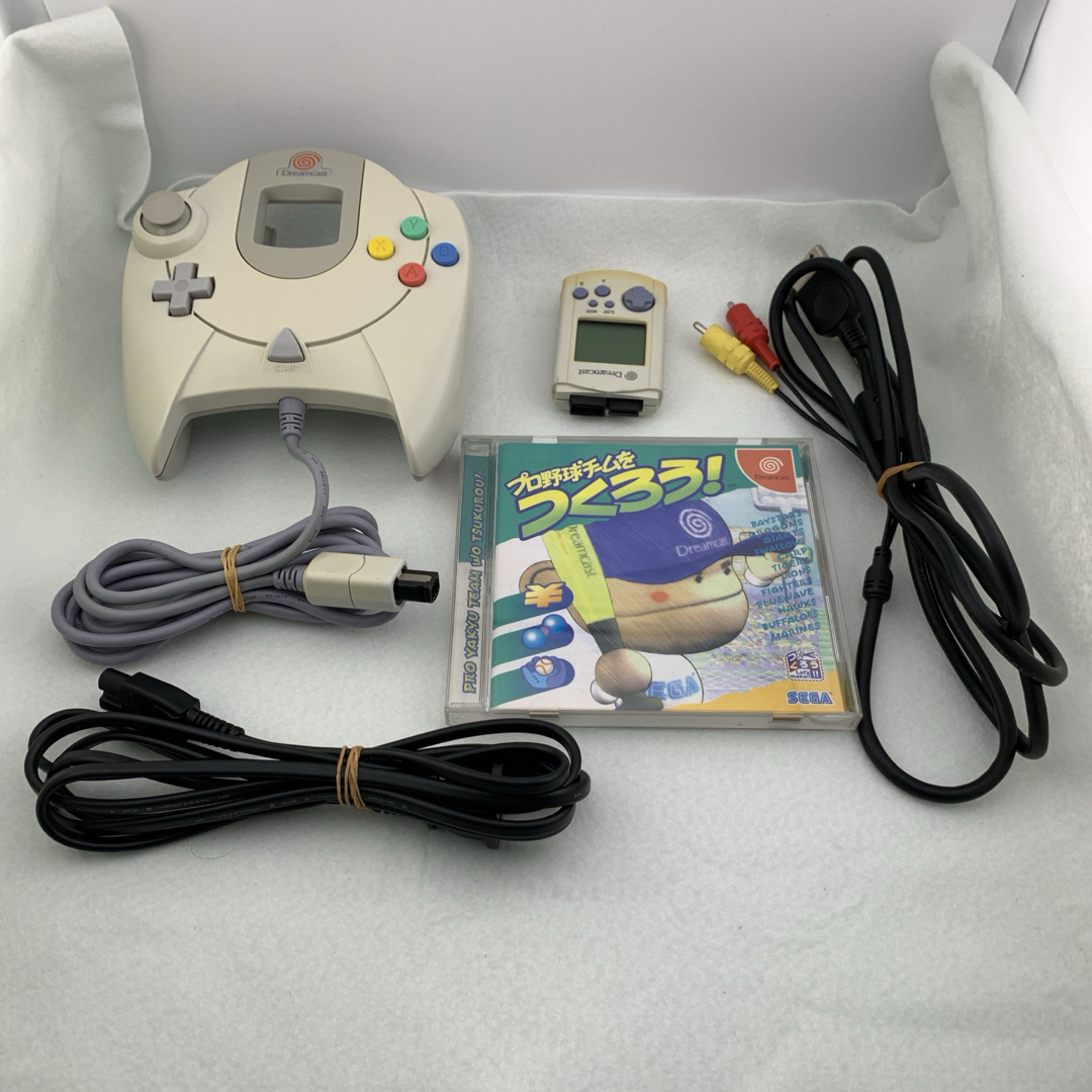 SEGA - 【動作確認、メンテナンス済み】 ドリームキャスト 本体 付属品