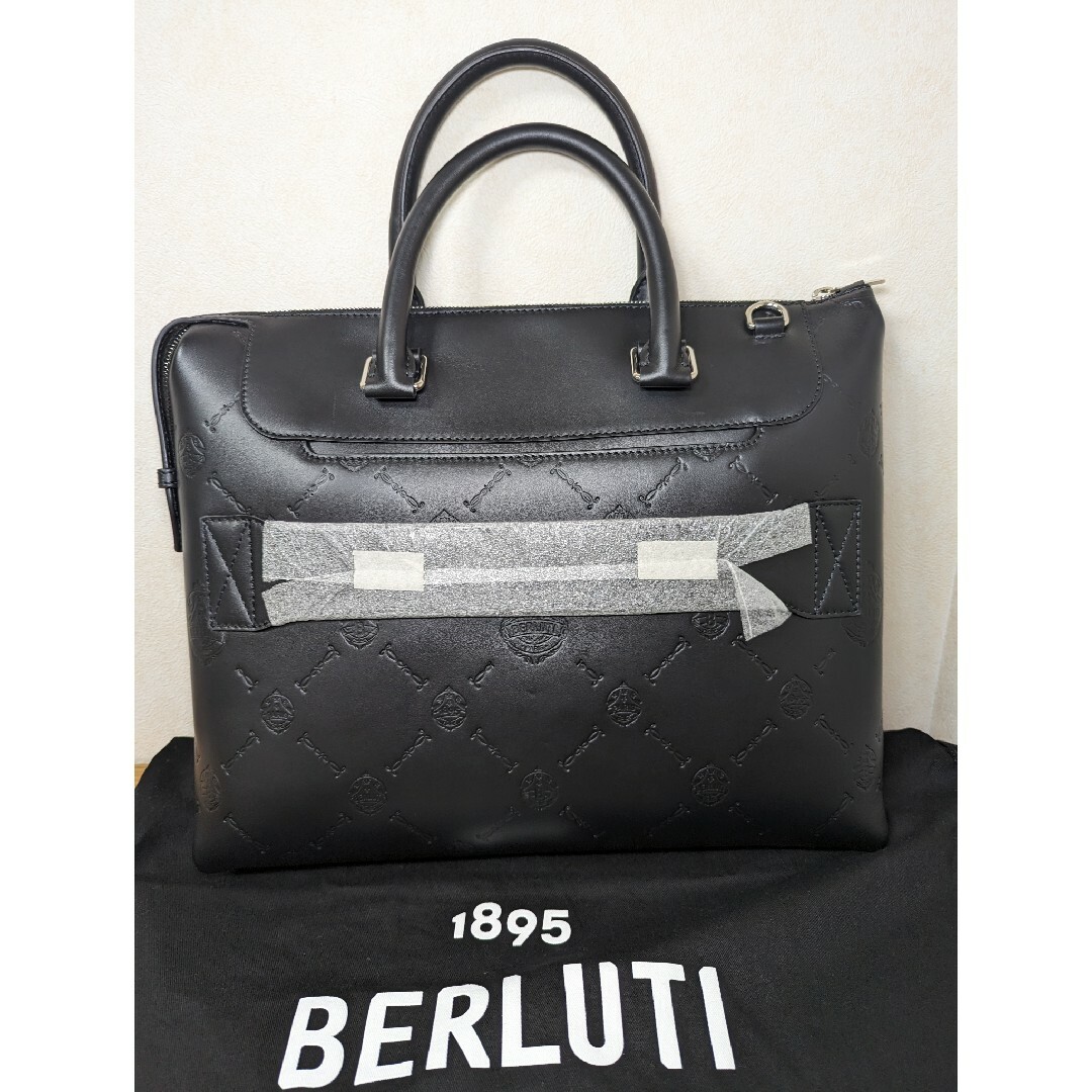 最新 定価72.6万円 ベルルッティ エミーオ ￼スクリットレザーブリーフ