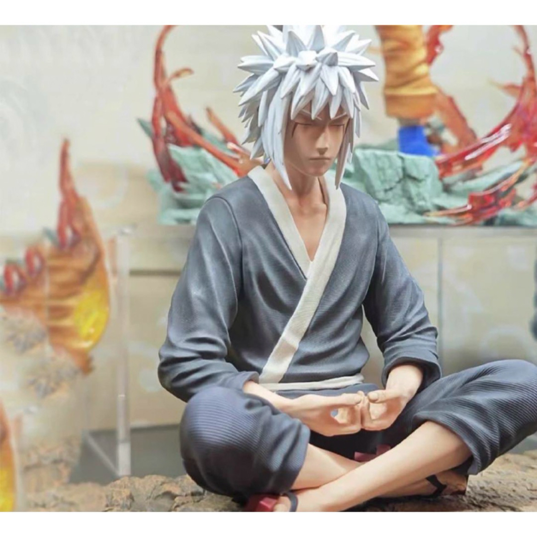 NARUTO ナルト 自来也 修行 ガレージキット フィギュアの通販 by あ