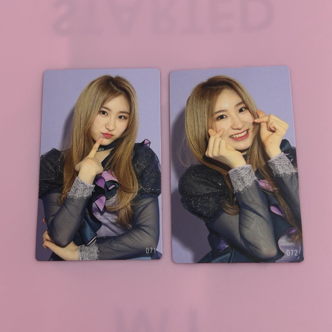 IZ*ONE チェヨン トレカ セット