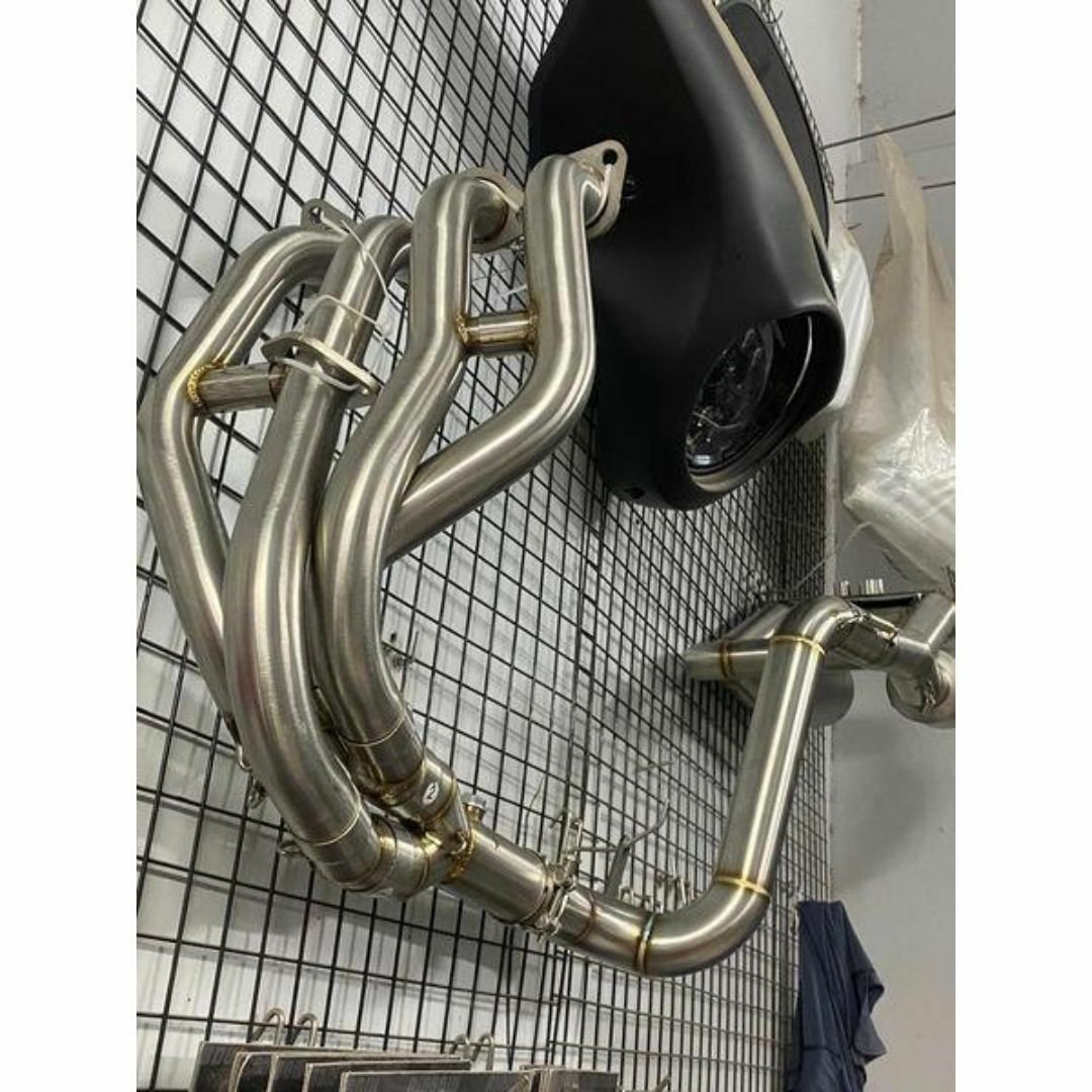 3千円引き ZX4R/ZX25R フルエキゾースト 2本出しマフラーの通販 by