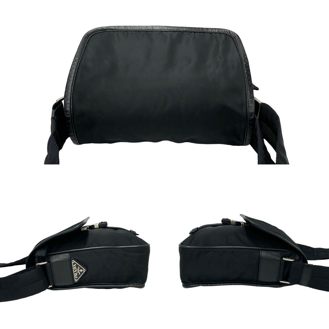 プラダ ショルダーバッグ カメラバッグ サコッシュ 三角ロゴ テスート