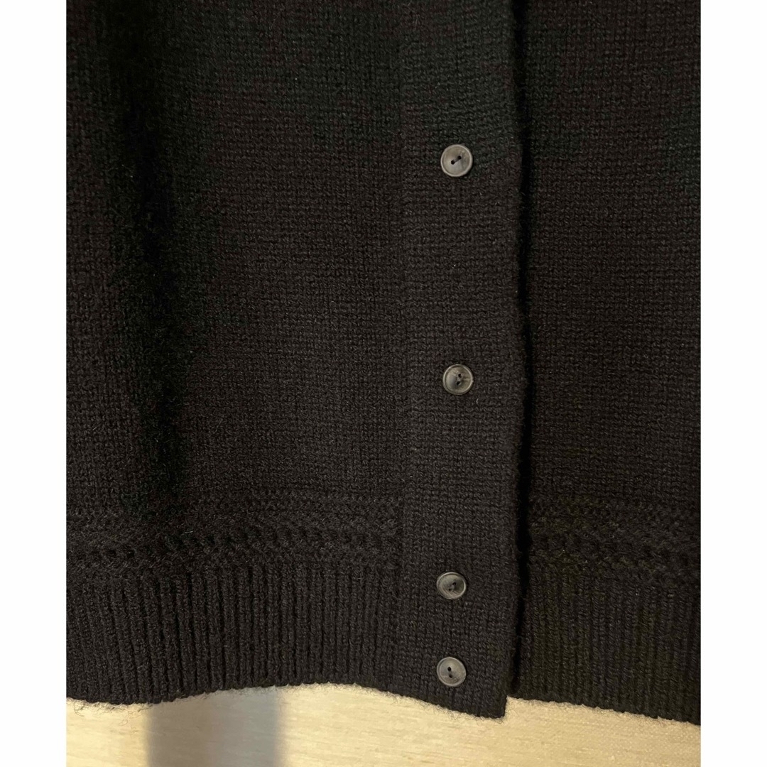 FOXEY - Foxeyフォクシー ミンク襟カシミヤニットカーディガン40美品の