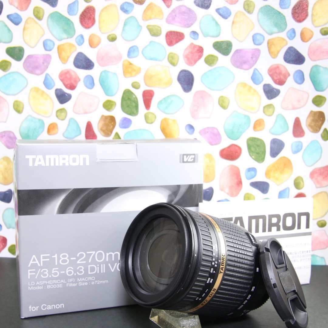 ♥︎手振れ補正付き神レンズ♪ ◇TAMRON 18-270mm VC Canon