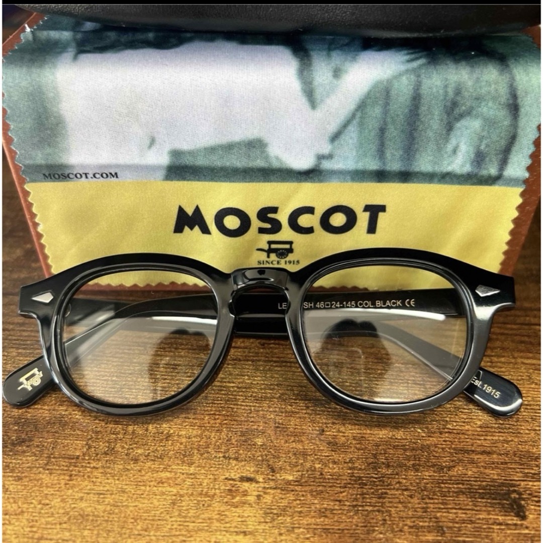 MOSCOT - モスコット MOSCOT 眼鏡 メガネ ブラック 黒縁の通販 by