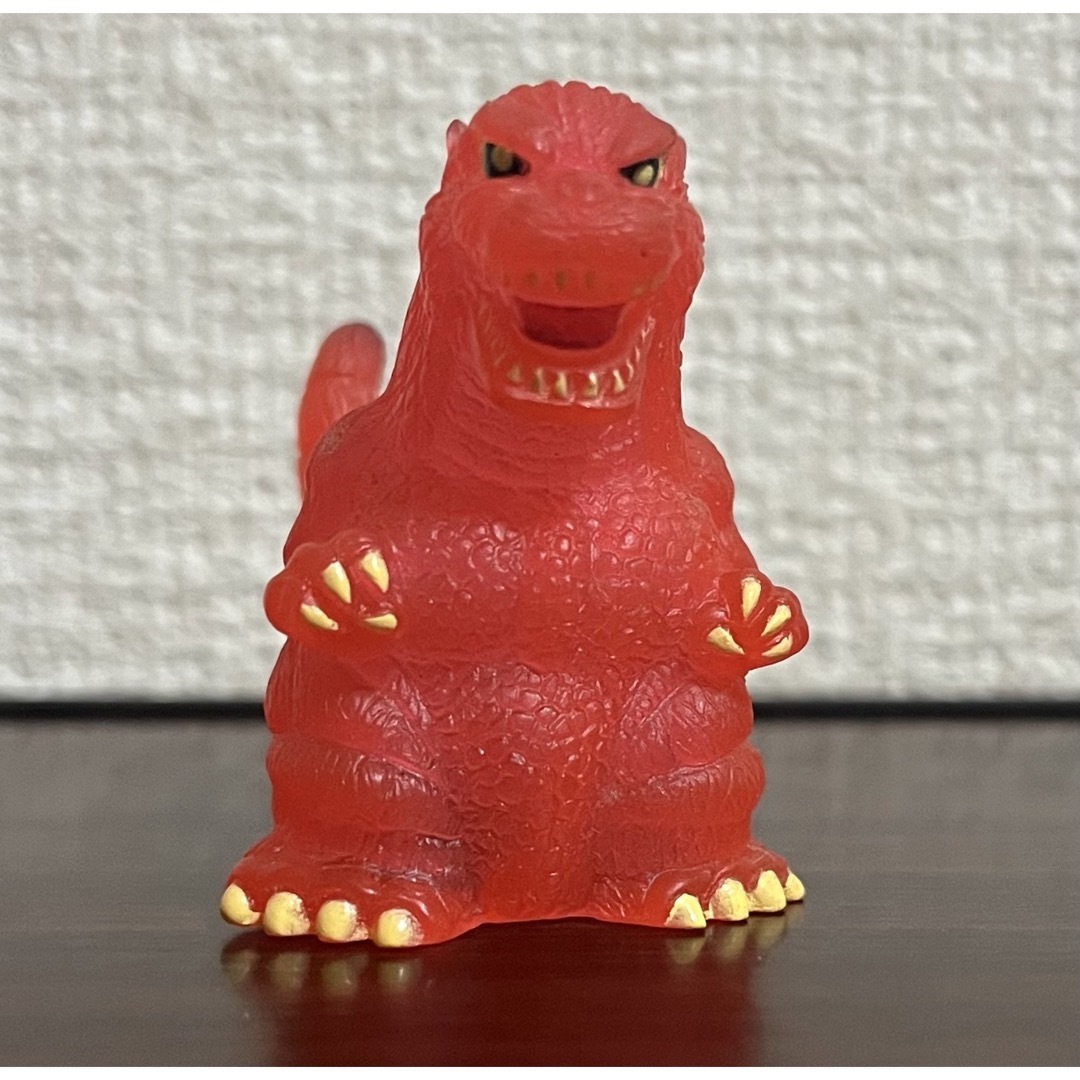 ゴジラ バーニングゴジラ クリア レッド 赤 指人形 限定の通販 by