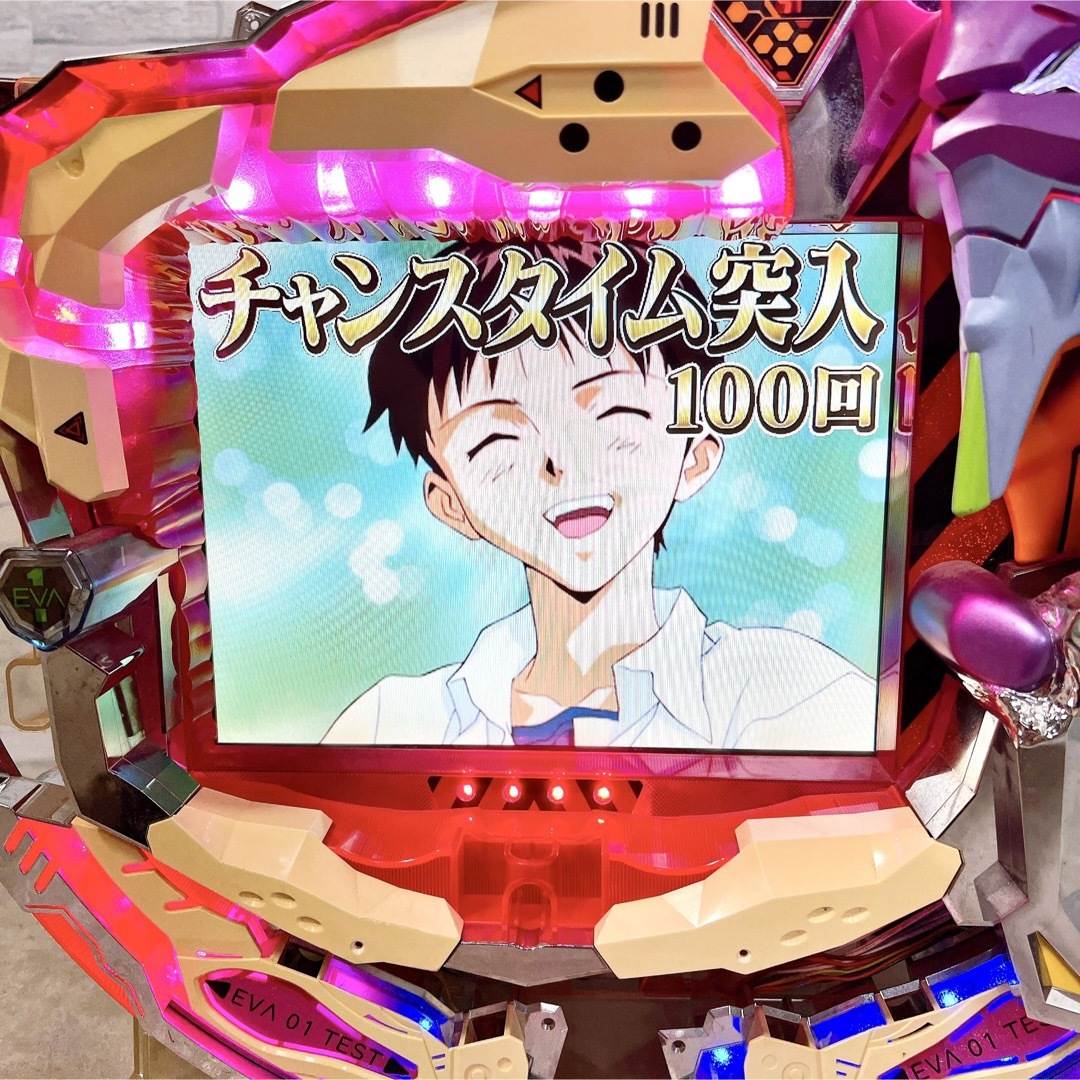 パチンコ 初代 CR 新世紀 エヴァンゲリオン 実機 卓上パチンコ台 家庭