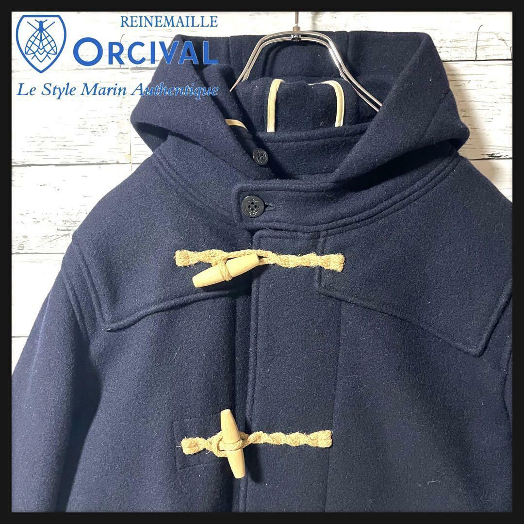 ORCIVAL - 【人気デザイン】オーシバル ネイビー ダッフルコート