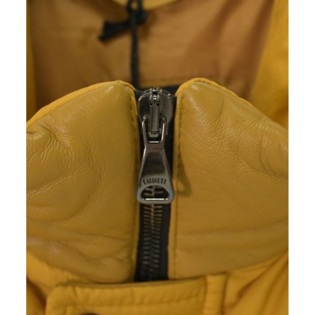 EMMETI - EMMETI エンメティ ダウンジャケット/ダウンベスト L 黄