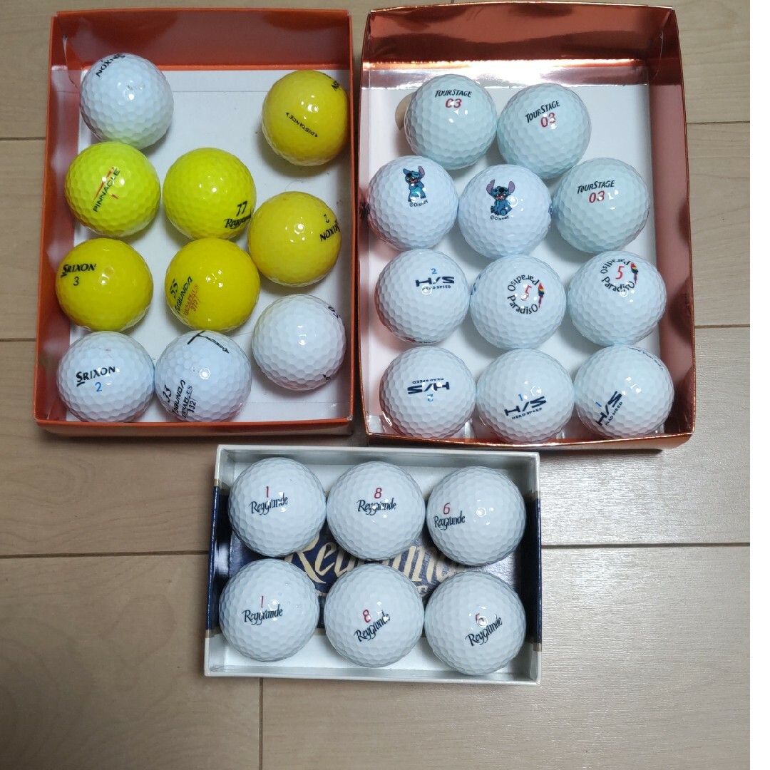 BRIDGESTONE - ゴルフボール 30個 未使用20個 ロストボール10個の通販