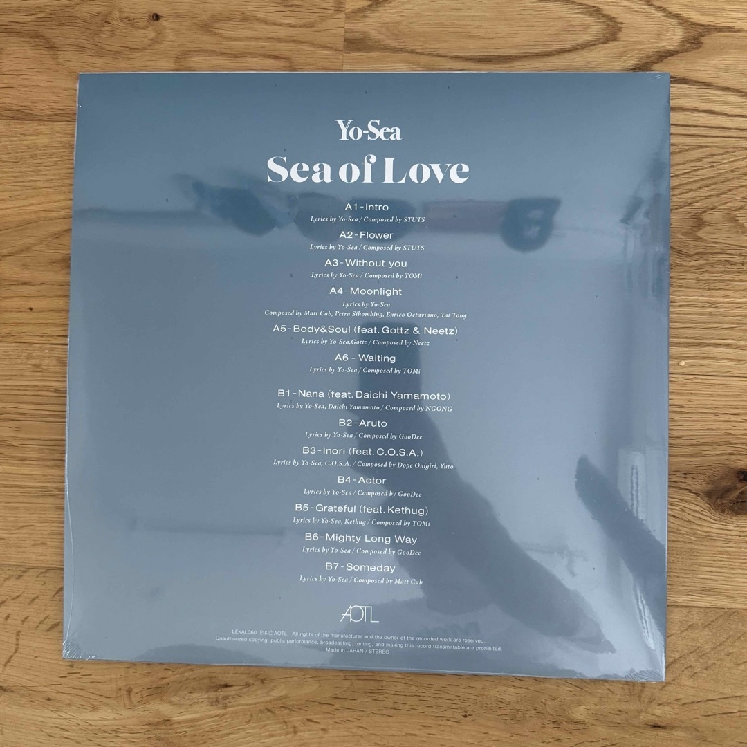 yosea レコード LP Sea of Love (ブルー・ヴァイナル仕様/アナログ