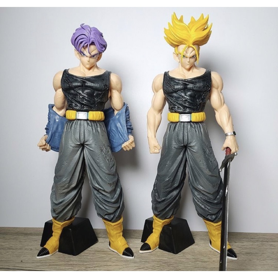 ドラゴンボール 2体 トランクス フィギュア PVC製品 ガレージキットの