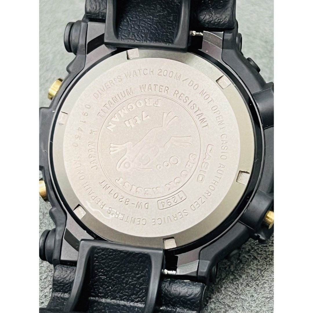 電池交換済】G-SHOCK フロッグマン 7周年記念 DW-8201NT-1JR