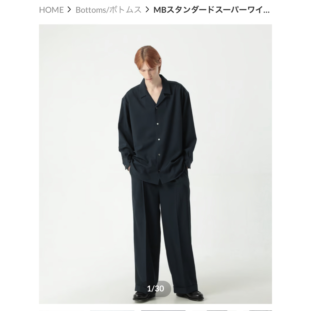 MB - MBスタンダードスーパーワイドスラックスの通販 by ふらん's shop
