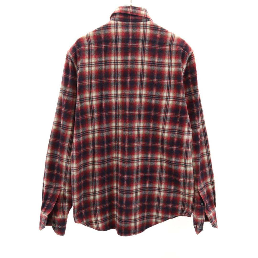 LOUIS VUITTON - ルイヴィトン イタリア製 チェック柄 長袖 ネルシャツ