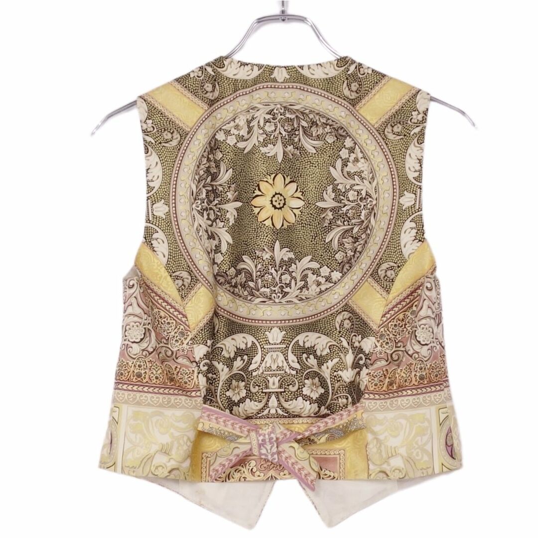 ETRO - エトロ ETRO ベスト ジレ ノースリーブ 総柄 トップス