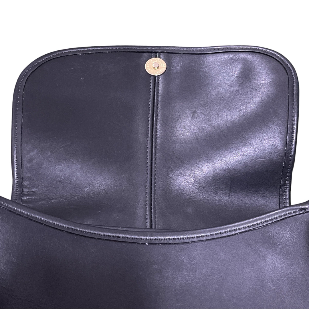 COACH - 美品 オールドコーチ ショルダーバッグ エルゴ 斜めがけ 黒