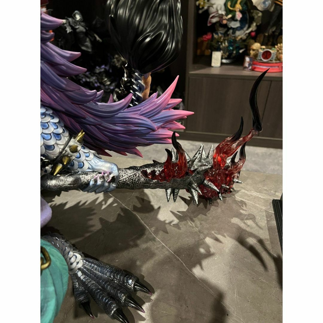 ワンピース 百獣のカイドウ 人獣型 フィギュア ガレージキット 塗装