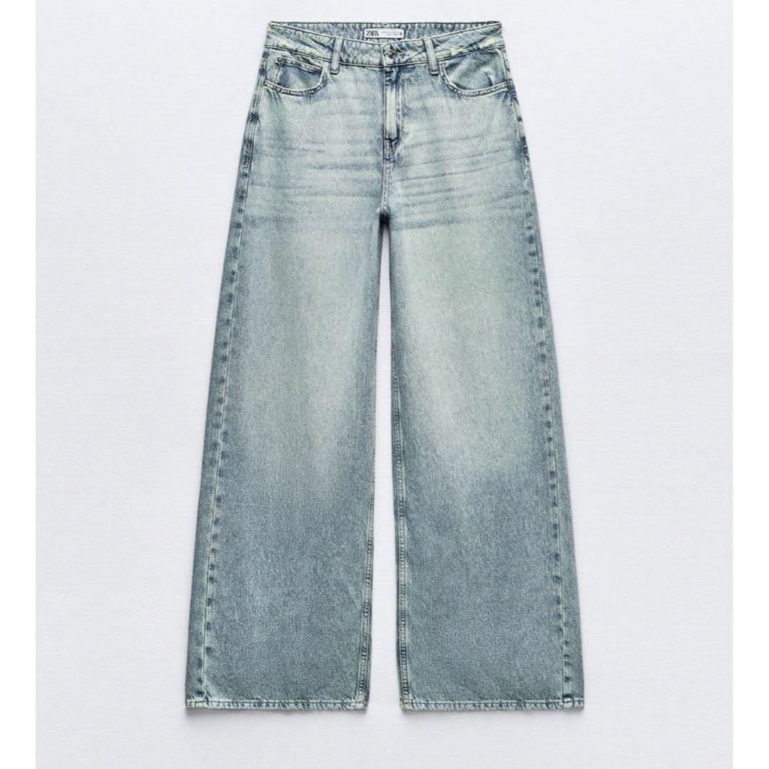 ZARA - ZARA wide-leg デニムパンツacne バギーの通販 by m1.3's shop