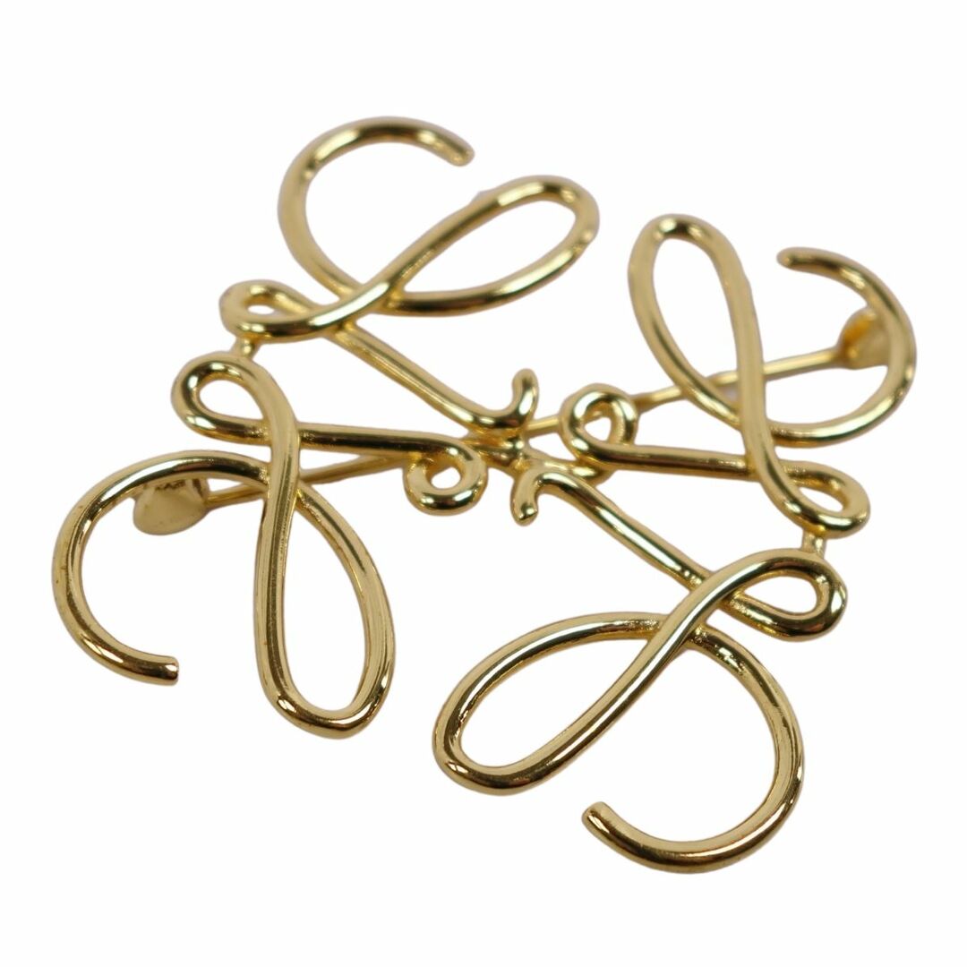 LOEWE - 美品 ロエベ LOEWE ブローチ ピンバッジ アナグラム